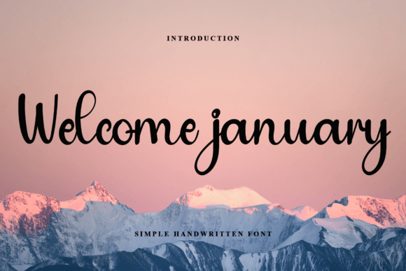 Download Welcome January - Premium Resources